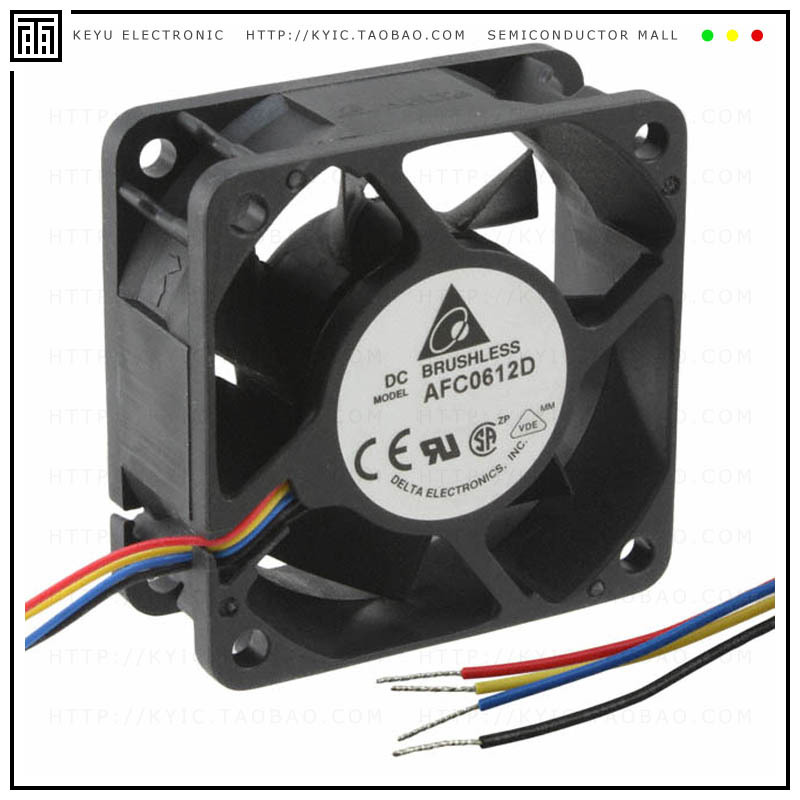 AFC0612D-SP07【FAN AXIAL 60X25.4MM 12VDC WIRE】