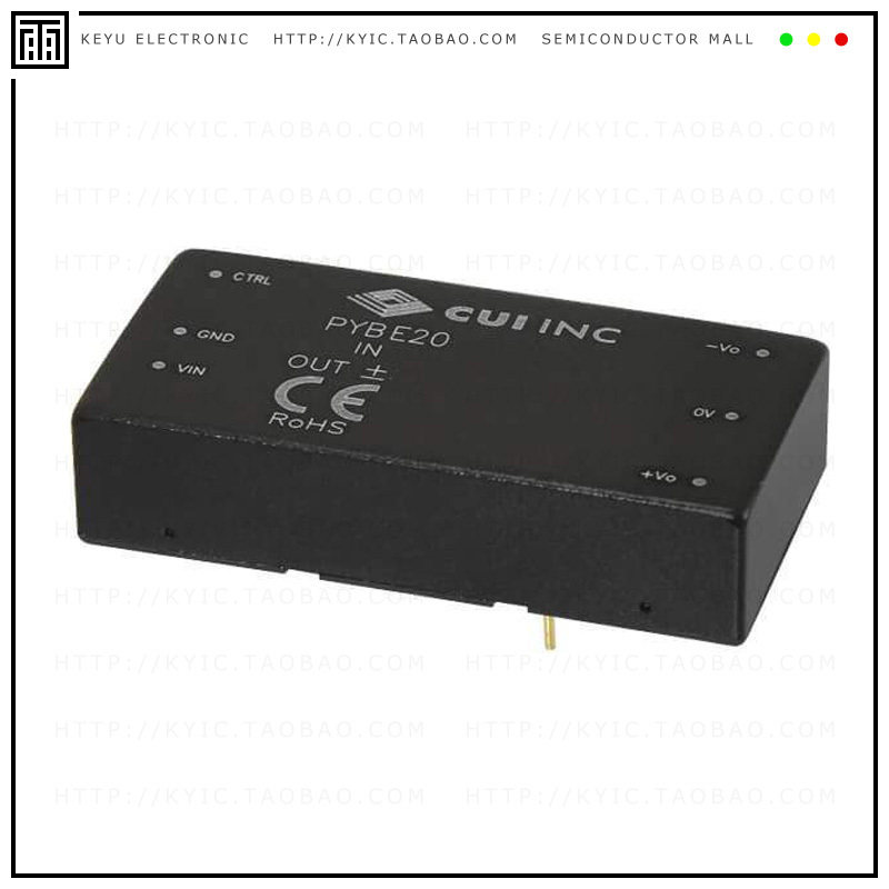 PYBE20-Q48-D12【DC-DC ISOLATED 20 W 18-75 VDC】