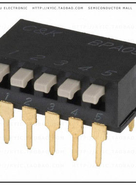 BPA05B【SWITCH PIANO DIP SPST 100MA 5V】