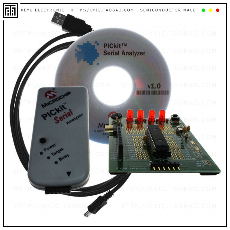 DV164122【PICKIT SERIAL ANALYZER PIC16F886】