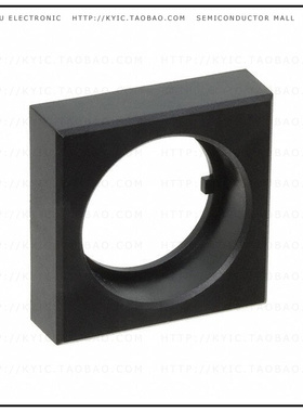 52-950.0【FRONT BEZEL BLACK 24X24 PLASTIC】