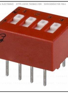 78RB04ST【SWITCH SLIDE DIP SPST 150MA 30V】