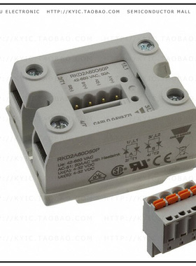 RK2A60D50P【SSR RELAY DPST-NO 50A 42-660V】