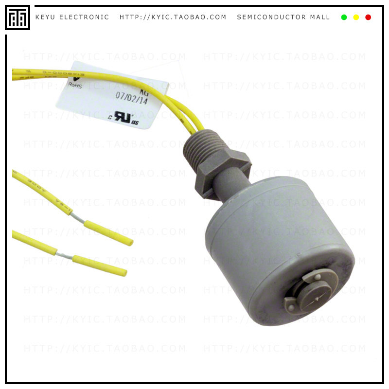 RSF56Y064K1/8-004【FLOATSWITCH VERT .6A NO/NC PPS】