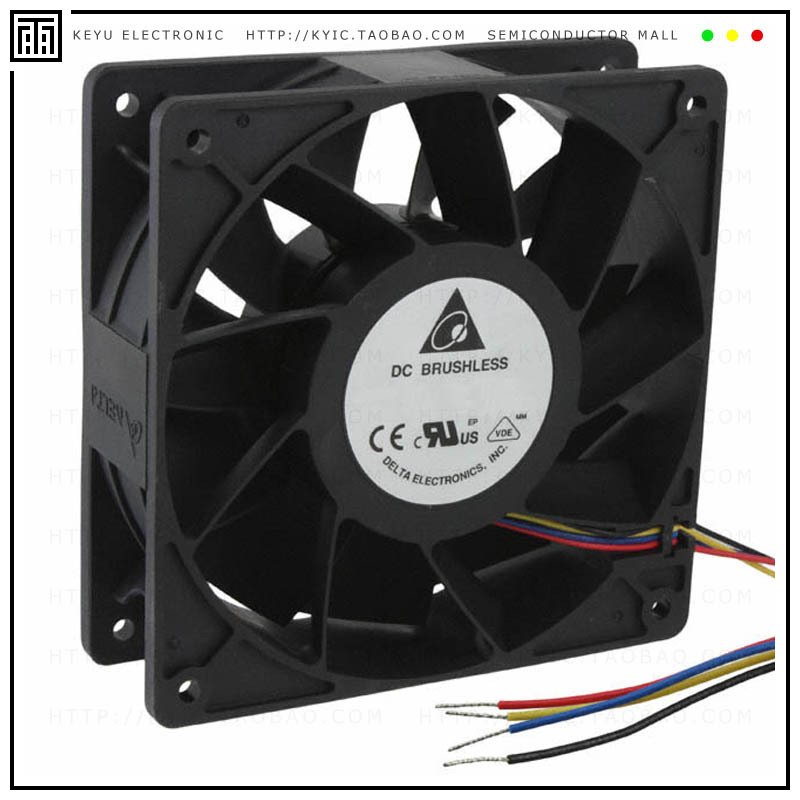 PFB1248XHE-TP17【FAN AXIAL 120X38MM 48VDC WIRE】