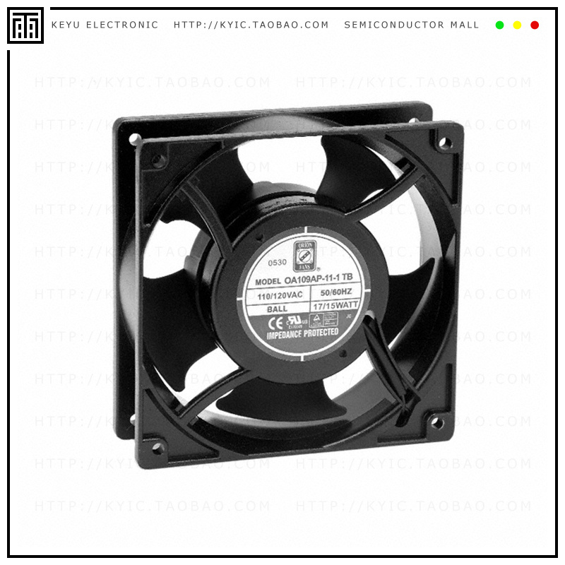 OA109AP-11/22-1WB【FAN AXIAL 120X38MM 115/230VAC】