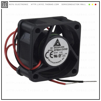 EFB0412VHD【FAN AXIAL 40X20MM 12VDC WIRE】