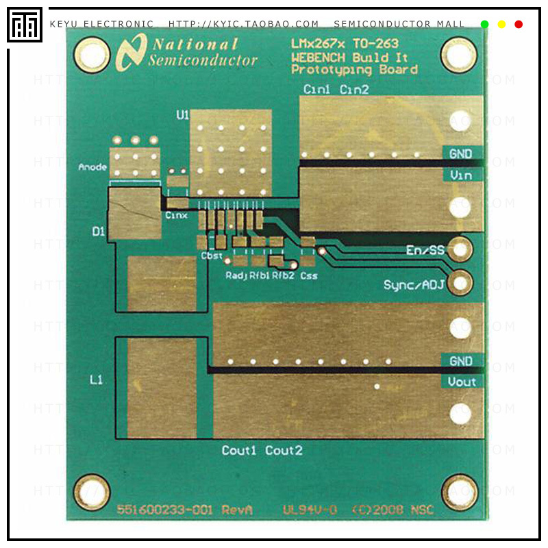 551600233-001/NOPB【WEBENCH BUILD IT LM2267X TO-263】