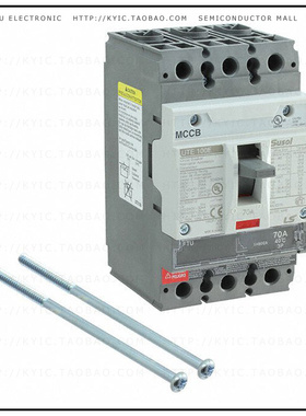 UTE100E-FTU-70-3P-LL-UL【CIR BRKR THERM 70A 600VAC/500VDC】