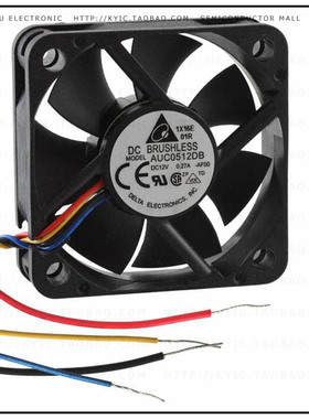 AUC0512DB-AF00【FAN AXIAL 50X15MM 12VDC WIRE】