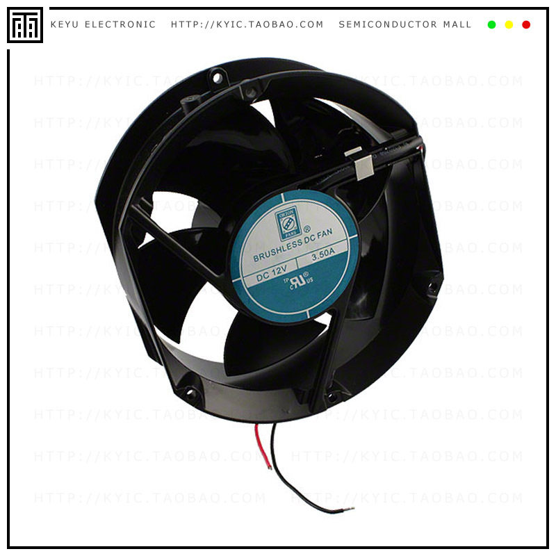 OD172SAP-12HBXC【FAN AXIAL 172X50.8MM 12VDC WIRE】