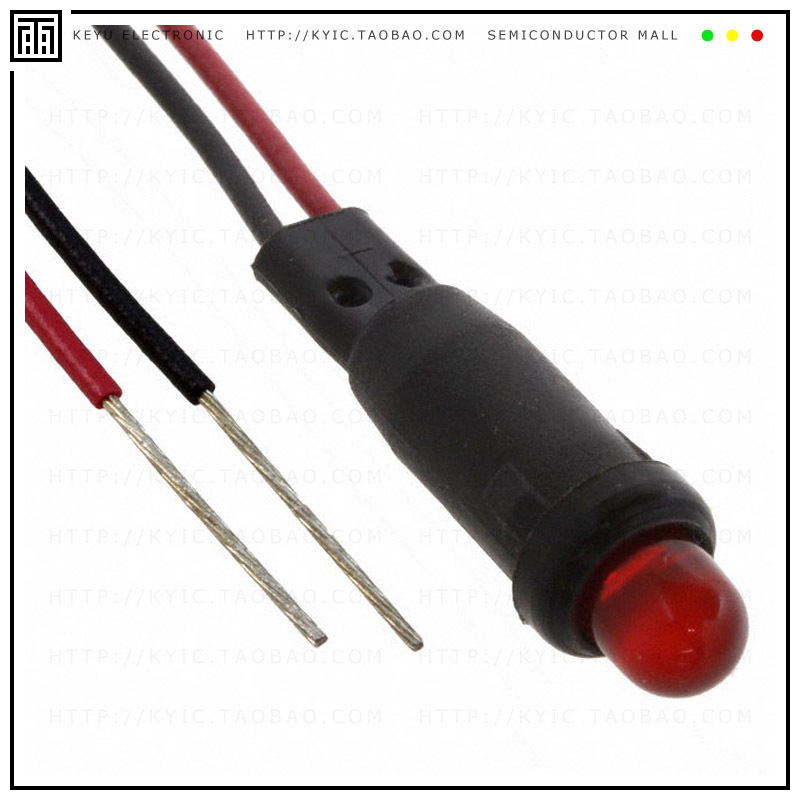 L59D-R24-W【IND LIGHT SNAPFIT 1/4' RED DIFF】