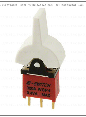 300AWSP4J2WHTM2RE【SWITCH ROCKER SPDT 0.4VA 20V】