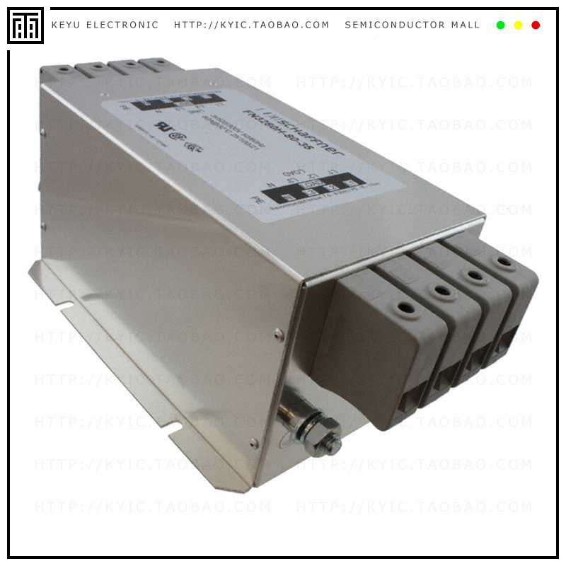 FN3280H-80-35【LINE FILTER 480VAC 80A CHASS MNT】