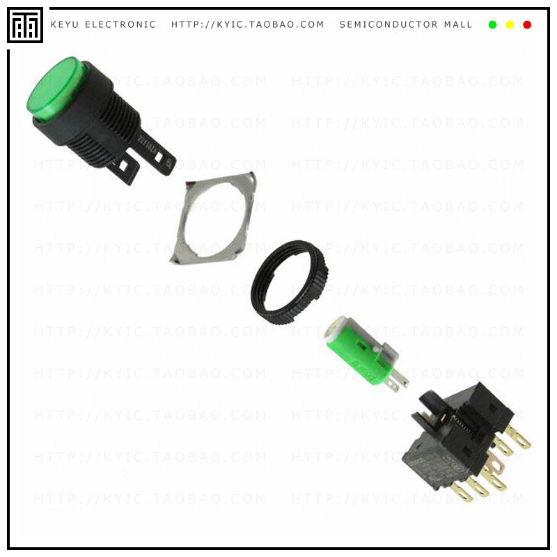 A165L-TGM-5D-1【SWITCH PUSHBUTTON SPDT 5A 125V】