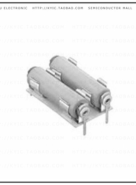 2233【BATTERY HOLDER D 2 CELL PC PIN】