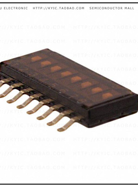 97R08SRT【SWITCH SLIDE DIP SPST 25MA 24V】