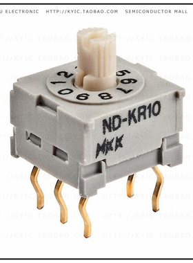 NDKR10P【SWITCH ROTARY DIP BCD 100MA 5V】