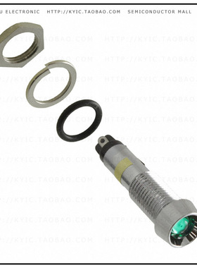 6072212330F【LED 7MM GREEN PMI W GASKET】