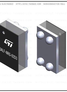 BALF-NRG-02D3【BALUN 2.4GHZ-2.5GHZ 50/50 4UFBGA】