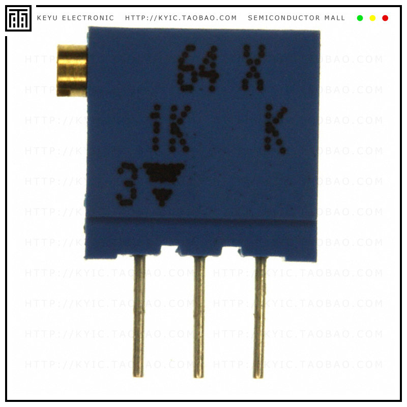 M64X102KB40【TRIMMER 1K OHM 0.5W PC PIN SIDE】