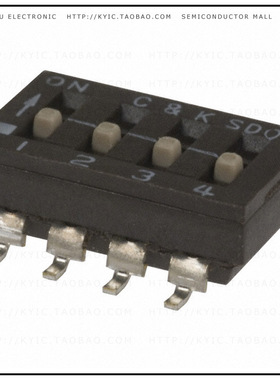 SD04H1SB【SWITCH SLIDE DIP SPST 100MA 25V】