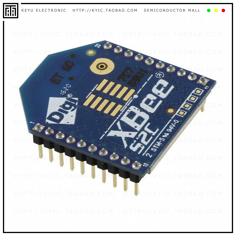XB24CDMPIT-001【XBEE S2C DIGIMESH 2.4 TH PCB ANT】