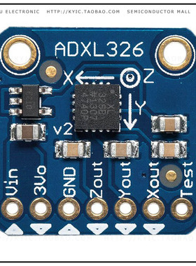 1018【ADXL326 3AXIS ACCEL BREAKOUT BRD】