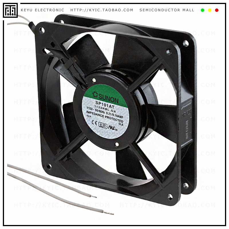 SP101AT-1122HBL.GN【FAN AXIAL 119.5X25.5MM 115VAC】