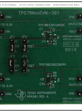 TPS780XXEVM-301【EVAL MODULE FOR TPS780XX-301】
