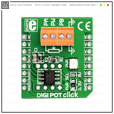 MIKROE-923【BOARD ACCY DIGIPOT MIKROBUS】