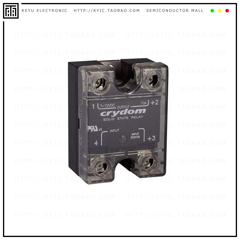 DC500D60C【SSR RELAY SPST-NO 60A 1-500V】