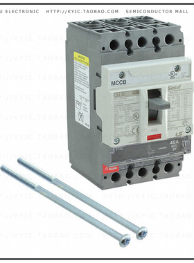 UTE100E-FTU-40-3P-LL-UL【CIR BRKR THERM 40A 600VAC/500VDC】