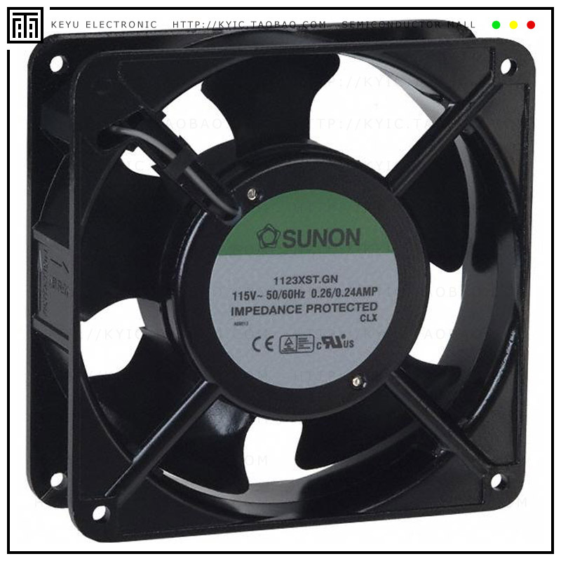 SP100A-1123XBT.GN【FAN AXIAL 120X38MM 115VAC TERM】