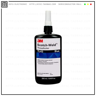 TL43 BLU 250ML BTL【THREADLOCKER】