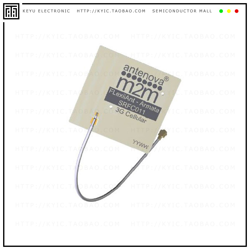 SRFC011-100【RF ANT 892MHZ/1.9GHZ FLAT PATCH】