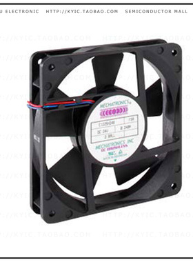 E1225M12B1+6-FSR【FAN AXIAL 120X25MM 12VDC WIRE】