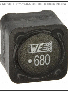 7447709680【FIXED IND 68UH 3.2A 89 MOHM SMD】