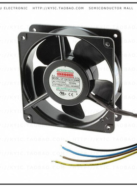 UF12A12/23-BWHR【FAN AXIAL 120X38MM 115/230VAC】