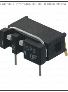 SPA02AB【SWITCH SLIDE DIP SPST 10MA 20V】