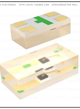 APHB1608SGYC【LED GREEN/YELLOW CLEAR 4SMD】