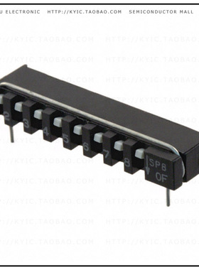 SPA08AB【SWITCH SLIDE DIP SPST 10MA 20V】