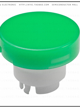 AT3002FB【CAP PUSHBUTTON ROUND GREEN/WHITE】