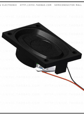 AS04004PO-2-LW152-WR-R【SPEAKER 4OHM 3W TOP PORT 82DB】