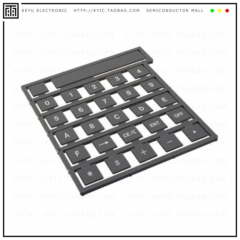70F00103【KEYPAD KEYTOP LEG SET F NONILLUM】