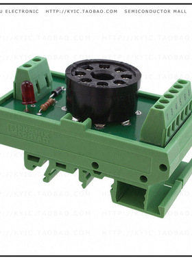 7001438【RELAY SOCKET 8 POSITION DIN RAIL】
