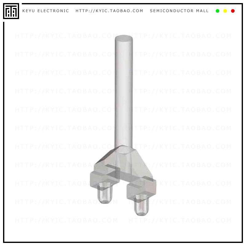 VLP2-D-6【LED LIGHT PIPE CLR VERT 55MM】