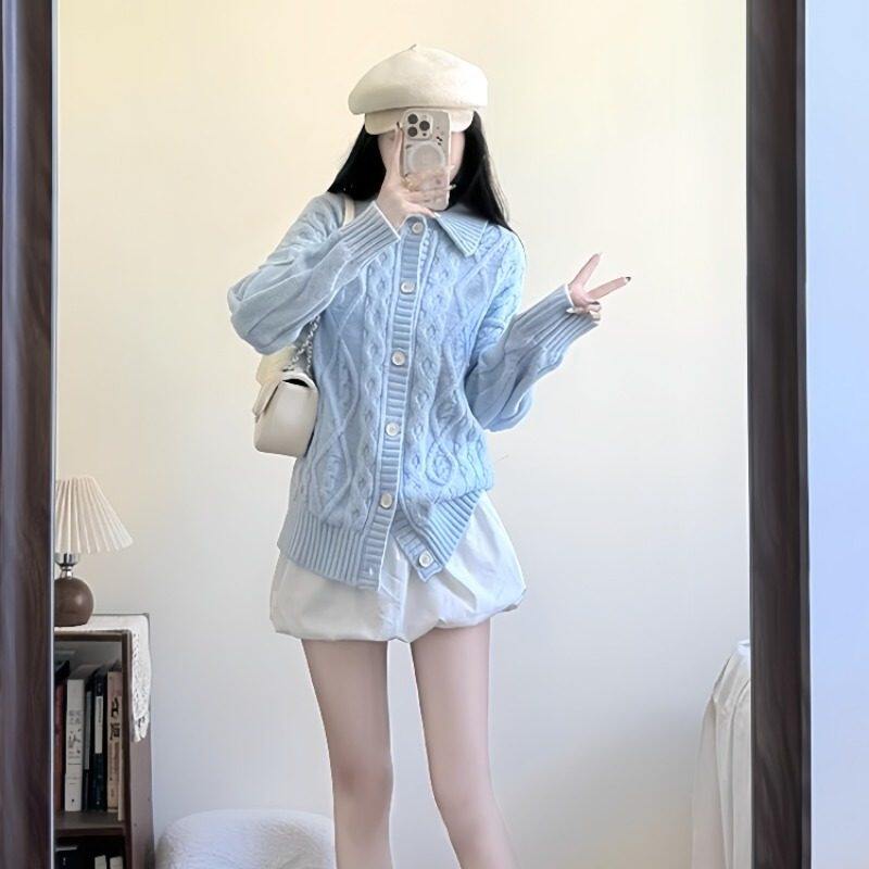 深冬季女装2026新款超火穿搭配一整套韩系冷淡巨好看的ootd两件套