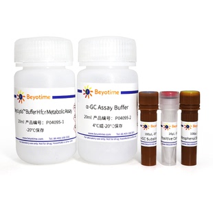 α-葡萄糖苷酶活性检测试剂盒(显色法) P0409S 碧云天生物