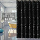 遮光不透涤纶布浴帘防水防霉浴室淋雨洗澡浴帘布卫生间隔断帘挂帘